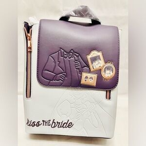 Disney Parks 2022 The Haunted Mansion Kiss The Bride Backpack Bag- NWT